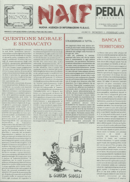 Numero 1 - Fisac Portale Nazionale