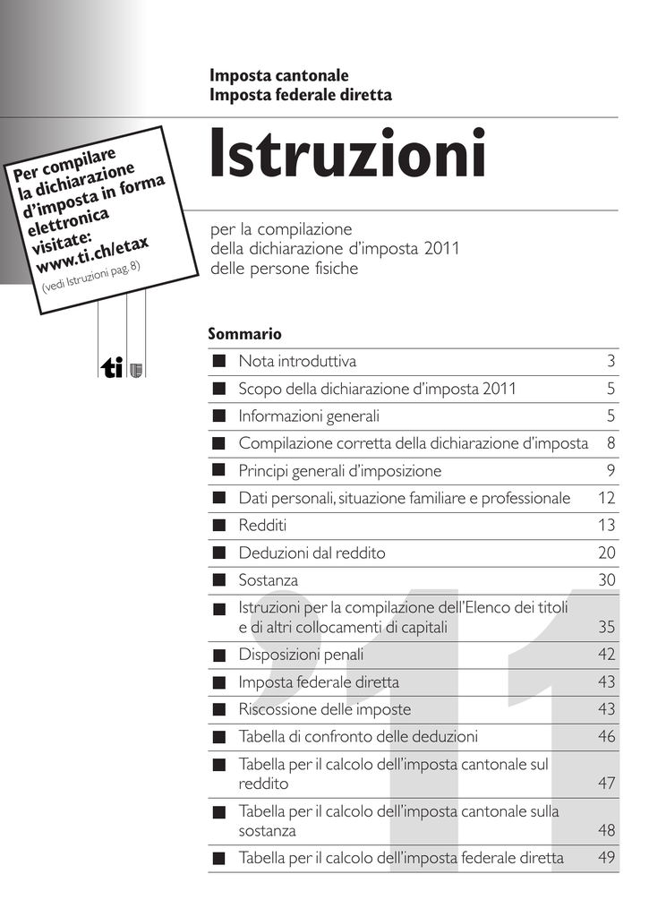 dichiarazione impot divorzio