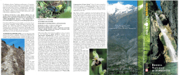 Depliant del Parco - Parchi Alpi Cozie