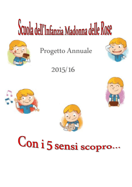Piano annuale 2015-2016 - Parrocchia Madonna delle Rose