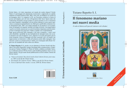 Il fenomeno mariano nei nuovi media
