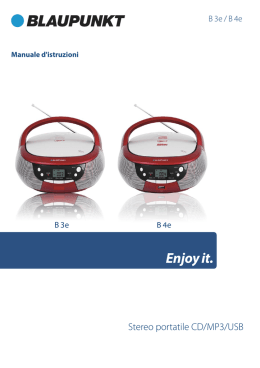 Stereo portatile CD/MP3/USB