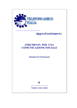 strumenti per una comunicazione sociale
