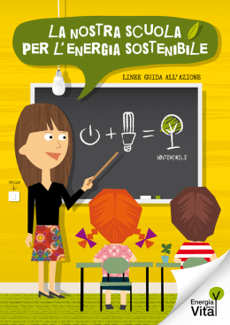 Risparmiare energia a scuola