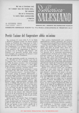 Bollettino Salesiano - Biblioteca Don Bosco