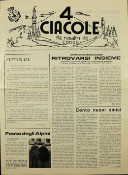 C - 4 ciacole