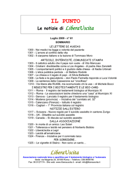 il punto - Centro Studi Calamandrei