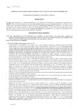 Senza titolo - Aste Giudiziarie Salerno