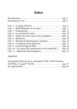 Indice - Texas Instruments