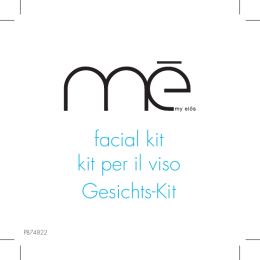 facial kit kit per il viso Gesichts-Kit