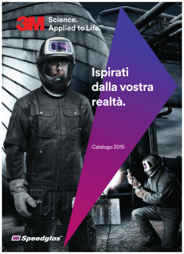 Sicurezza nella saldatura 3M&trade; Speedglas