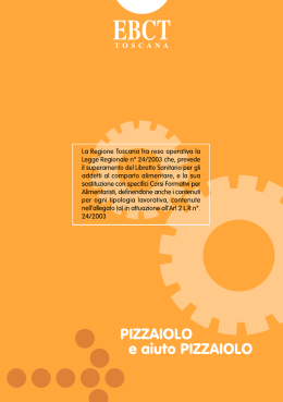 La Regione Toscana ha reso operativa