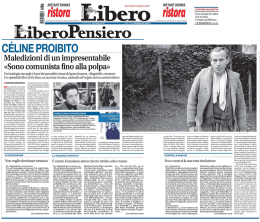 Maledizioni di un impresentabile: "Sono comunista