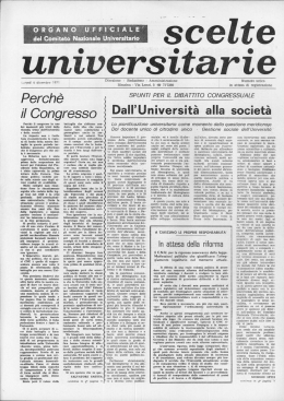 numero unico in a.r. - 06 dicembre 1971