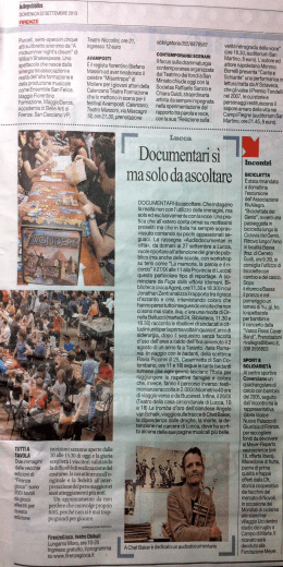 La Repubblica 22/09/2013