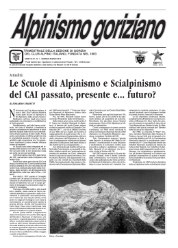 Alp_Gor_n° 1 2013 - CAI sezione di Gorizia