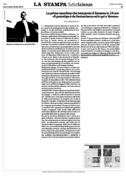 La prima macchina che interpreta il Genoma in 24 ore Il prototipo da