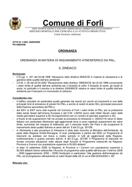 Ordinanza - Arpae Emilia