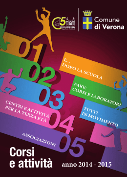 Corsi e Attivita Libretto 2014-2015