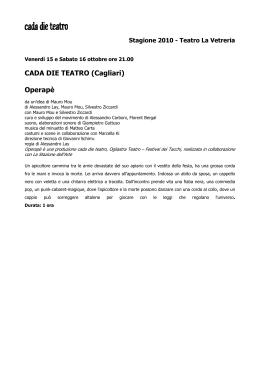 Consulta i brevi - Sardegna Cultura