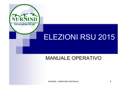 manuale rsu n 2 - NurSind Pescara