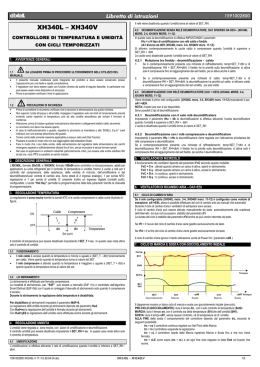 XH340L – XH340V - Emerson Climate Technologies