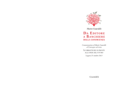 Da editore a banchiere della conoscenza