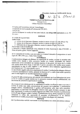 Scarica allegati: ordinanza on-line