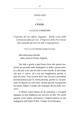 Scr I, anno 302-390 - Suore di Maria Bambina