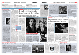 Il rock è critica sociale» Torna la rabbia dei Litfiba