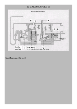 001 manuale Carburatore-Vespa PX e COSA