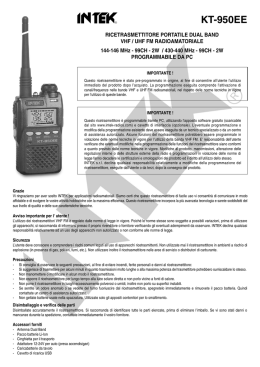 MANUALE KT-950EE ITA
