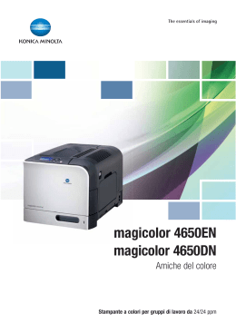 magicolor 4650EN magicolor 4650DN