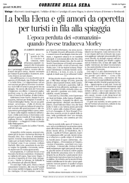 CORRI ERE DELLA SERA