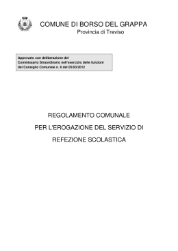 COMUNE DI BORSO DEL GRAPPA
