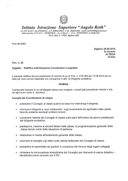 Istztuto Istruzzone S uperzore Angelo Roth
