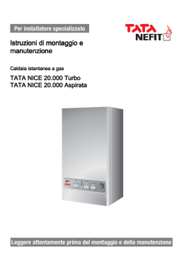 NICE 20.000 - Certificazione energetica