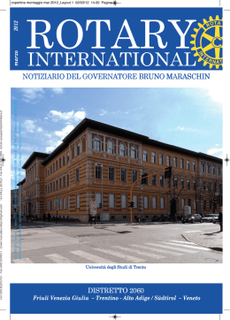 Notiziario marzo 2012