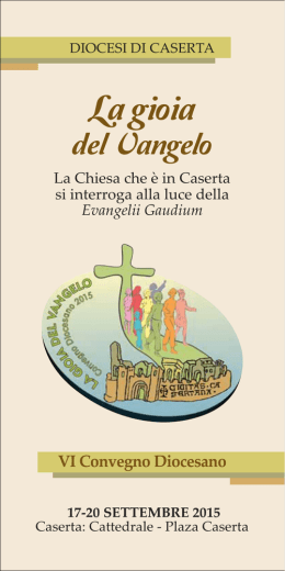 Invito-Programma del VI Convegno Diocesano