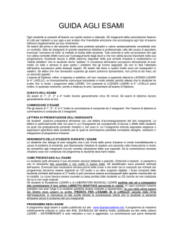 guida agli esami - Lizard Accademie Musicali
