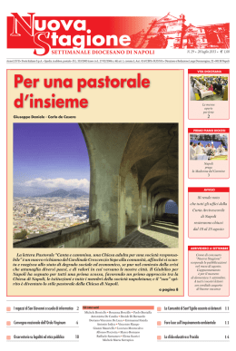 Nuova Stagione - Chiesa di Napoli