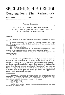 spioilegium hist()ricum - Sant`Alfonso e dintorni