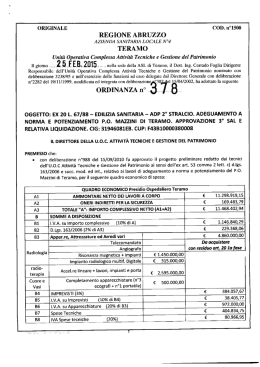 regione abruzzo azienda sanitaria locale n°4