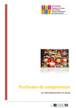 Parliamo di competenze
