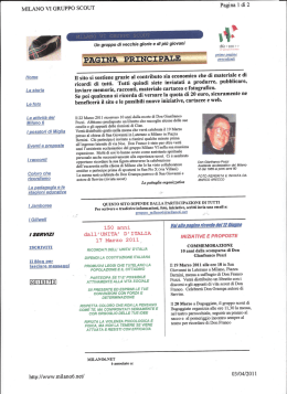 Mese di Marzo 2011 - torna alla home page
