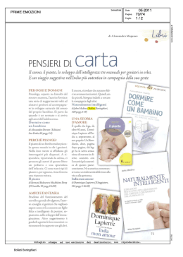 Prime Emozioni - Bollati Boringhieri