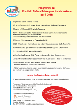 LIBRETTO 2016.cdr - Befana Subacquea
