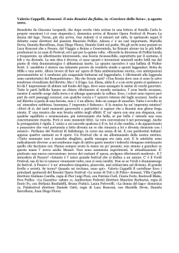 rassegna stampa