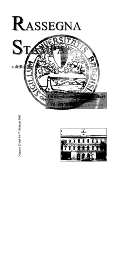 Page 1 Page 2 a UFFICIO RAPPORTI CON GLI ORGANI D1