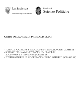 libretto new:Scienze Politiche.qxd